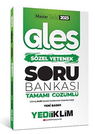 2023 Master Serisi Ales Sözel Yetenek Tamamı Çözümlü Soru Bankası - 1