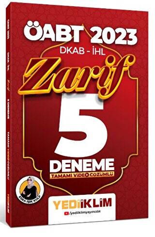 2023 ÖABT DKAP- İHL Zarif Tamamı Video Çözümlü 5 Deneme - 1