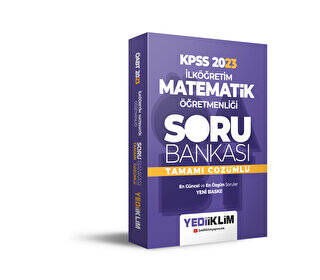 2023 ÖABT İlköğretim Matematik Öğretmenliği Tamamı Çözümlü Soru Bankası - 1