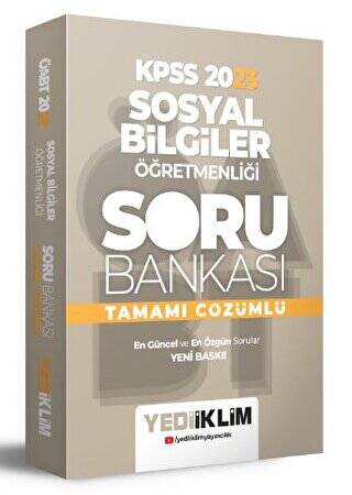 2023 ÖABT Sosyal Bilgiler Öğretmenliği Tamamı Çözümlü Soru Bankası - 1