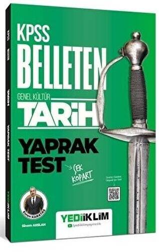 KPSS Genel Kültür Belleten Tarih Çek Kopart Yaprak Test - 1