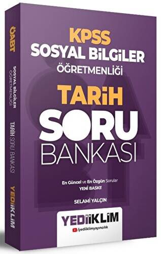 ÖABT Sosyal Bilgiler Öğretmenliği Tarih Tamamı Çözümlü Soru Bankası - 1