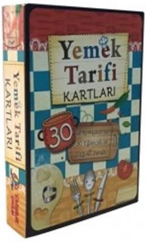 Yemek Tarifi Kartları 30 Kart - 1