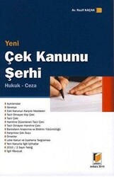 Yeni Çek Kanunu Şerhi - 1