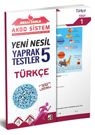 Yeni Nesil Türkçe Yaprak Testler 5. Sınıf - 1