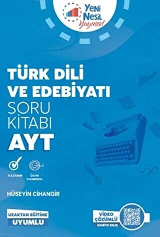 Yeni Nesil YKS AYT Türk Dili ve Edebiyat Soru Kitabı - 1