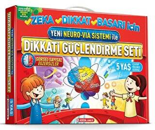 Yeni Neuro-Via Sistemi ile Dikkati Güçlendirme Seti 5 Yaş - 1