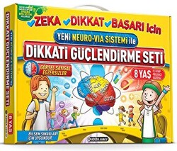 Yeni Neuro-Via Sistemi ile Dikkati Güçlendirme Seti 8 Yaş - 1