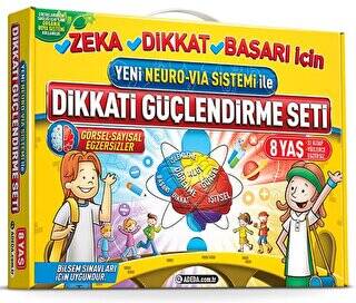 Yeni Neuro-Via Sistemi ile Dikkati Güçlendirme Seti 8 Yaş - 1