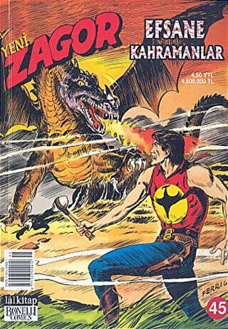 Yeni Zagor Sayı: 45 Efsane Kahramanlar - 1