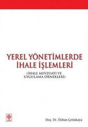 Yerel Yönetimlerde İhale İşlemleri - 1