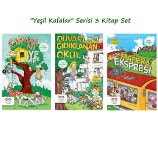 Yeşil Kafalar Serisi 3 Kitap Set - 1