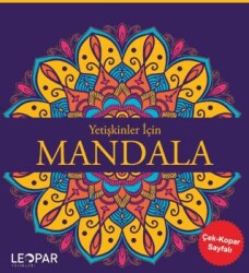 Yetişkinler İçin Mandala-Mor - 1
