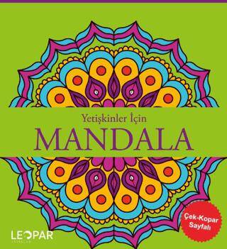 Yetişkinler İçin Mandala-Yeşil - 1