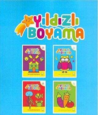 Yıldızlı Boyama 4 Kitap - 1