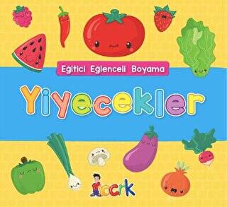 Yiyecekler - Eğitici Eğlenceli Boyama - 1