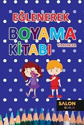 Yiyecekler - Eğlenerek Boyama Kitabı - 1