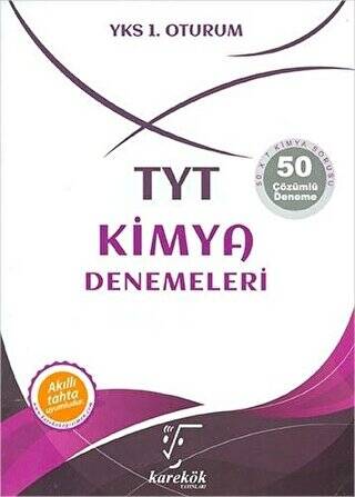 YKS 1. Oturum TYT Kimya Denemeleri - 1