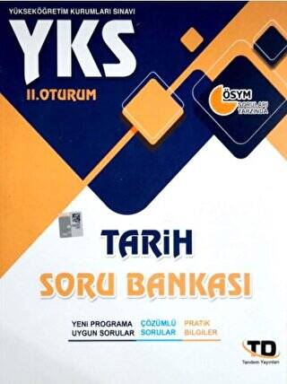 YKS 2. Oturum Tarih Soru Bankası - 1