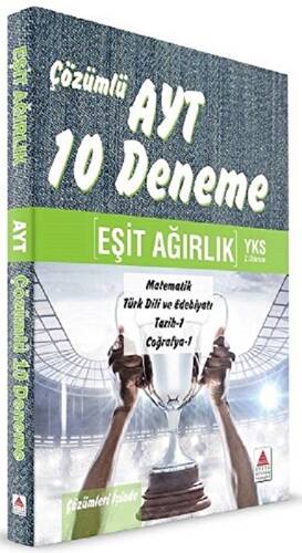 YKS AYT 2.Oturum Eşit Ağırlık Çözümlü 10 Deneme - 1