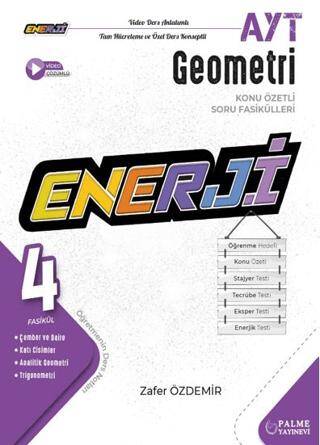 YKS AYT Enerji Geometri Konu Özetli Soru Fasikülleri 4 Fasikül - 1
