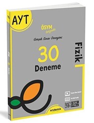 YKS AYT Fizik 30 Deneme - 1