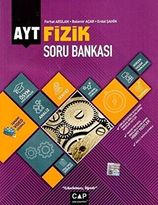 YKS AYT Fizik Soru Bankası Video Çözümlü - 1