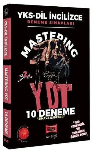 YKS-DİL İngilizce Deneme Sınavları Mastering YDT 10 Deneme Sınavı - 1