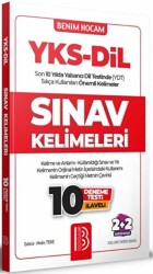 YKS Dil İngilizce Sınav Kelimeleri 10 Deneme Testi İlaveli - 1