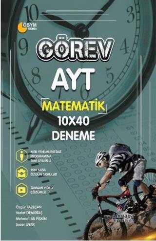 YKS Görev AYT Matematik Deneme 10X40 Video Çözümlü - 1