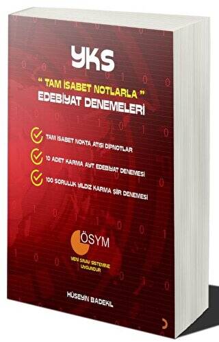 YKS - Tam İsabet Notlarla Edebiyat Denemeleri - 1