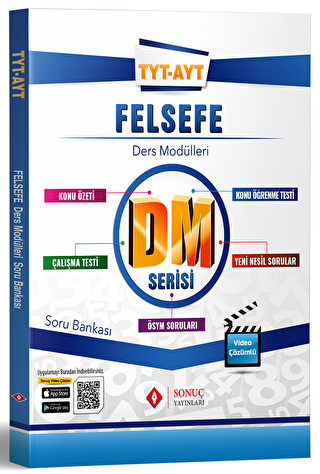 YKS TYT AYT Felsefe DM Ders Modülleri Soru Bankası - 1