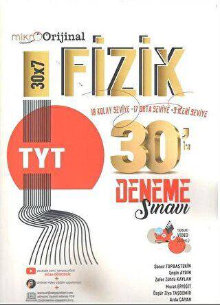 YKS TYT Fizik Mikro Orijinal 30x7 Deneme - 1