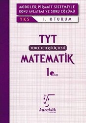YKS TYT Matematik 1. Kitap 1. Oturum - Karekök Yayıncılık