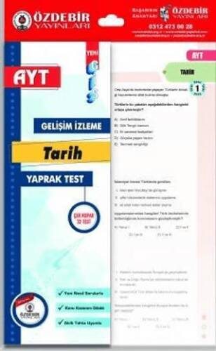 YKS TYT Tarih Yaprak Test - 1