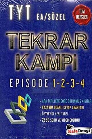 YKS TYT Tüm Dersler Sözel-Eşit Ağırlık Tekrar Kampı - 1