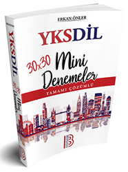 YKSDİL Mini Denemeler Çözümlü - 1