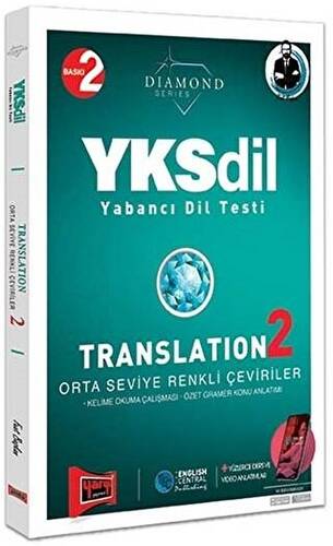 YKSDİL Yabancı Dil Testi Translation 2 Orta Seviye Renkli Çeviriler - 1