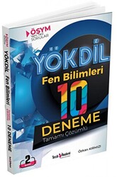 YÖKDİL Fen Bilimleri 10 Çözümlü Deneme - 1