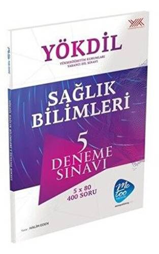 YÖKDİL Sağlık Bilimleri 5 Deneme Sınavı - 1