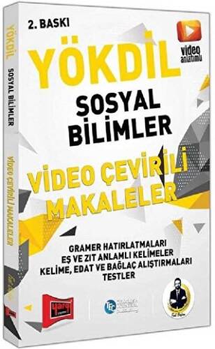YÖKDİL Sosyal Bilimler Video Çevirili Makaleler - 1