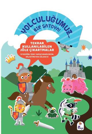 Yolculuğumuz… Bir Şatoya! Bitmeyen Sticker Kitabım - 1