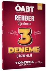 ÖABT Rehber Öğretmen 3 Deneme Çözümlü - 1