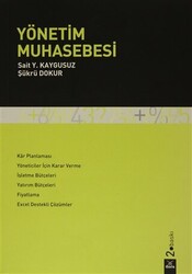 Yönetim Muhasebesi - 1