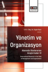 Yönetim ve Organizasyon Alanında Uluslararası Araştırmalar - 6 - Eğitim Yayınevi - Bilimsel Eserler