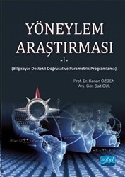 Yöneylem Araştırması 1 - 1