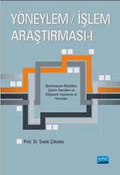 Yöneylem - İşlem Araştırması 1 - 1