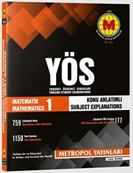 YÖS Matematik - 1 Konu Anlatımlı - 1