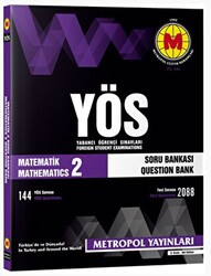 YÖS Matematik - 2 Soru Bankası - 1