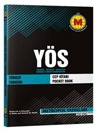 YÖS Türkçe Cep Kitabı - 1